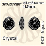 Swarovski Majestic Pendant (6436) 11.5mm - Crystal Effect PROLAY