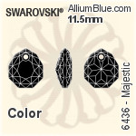 Swarovski Majestic Pendant (6436) 11.5mm - Crystal Effect PROLAY