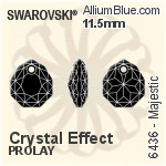 Swarovski Majestic Pendant (6436) 9mm - Crystal Effect PROLAY