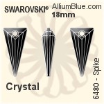 Swarovski Spike Pendant (6480) 18mm - Crystal Effect PROLAY