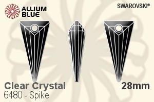 Swarovski Spike Pendant (6480) 28mm - Clear Crystal - Haga Click en la Imagen para Cerrar