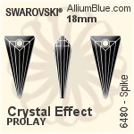 スワロフスキー Spike ペンダント (6480) 18mm - クリスタル エフェクト PROLAY