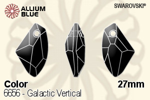 スワロフスキー Galactic Vertical ペンダント (6656) 27mm - カラー - ウインドウを閉じる
