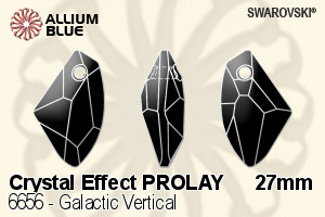 施華洛世奇 Galactic Vertical 吊墜 (6656) 27mm - 白色（半塗層） PROLAY - 關閉視窗 >> 可點擊圖片