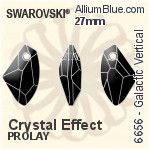 Swarovski Galactic Vertical Pendant (6656) 19mm - Color