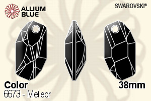 Swarovski Meteor Pendant (6673) 38mm - Color