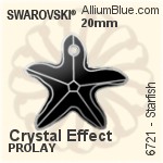 施华洛世奇 Starfish 吊坠 (6721) 20mm - 白色（半涂层） PROLAY