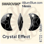 Swarovski Moon Pendant (6722) 16mm - Clear Crystal