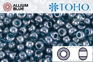 TOHO Round Seed Beads (RR6-108BD) 6/0 Round Large - Transparent-Lustered Teal - 关闭视窗 >> 可点击图片