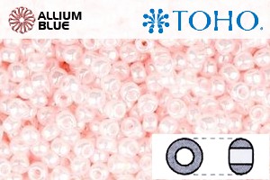 TOHO Round Seed Beads (RR15-145L) 15/0 Round Small - Ceylon Soft Pink - 关闭视窗 >> 可点击图片