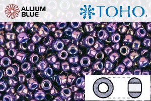 TOHO Round Seed Beads (RR6-461) 6/0 Round Large - Higher-Metallic Grape