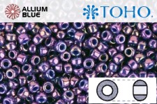 TOHO Round Seed Beads (RR11-461) 11/0 Round - Higher-Metallic Grape