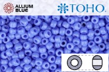 TOHO Round Seed Beads (RR11-48L) 11/0 Round - Opaque Periwinkle