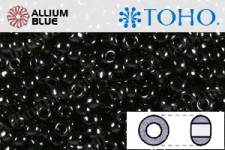 TOHO Round Seed Beads (RR6-49) 6/0 Round Large - Opaque Jet