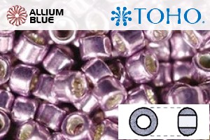 TOHO Round Seed Beads (RR8-554) 8/0 Round Medium - Galvanized Lilac - 關閉視窗 >> 可點擊圖片