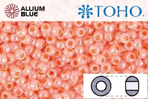 TOHO Round Seed Beads (RR11-905) 11/0 Round - Ceylon Peach Blush - Haga Click en la Imagen para Cerrar