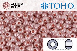TOHO Round Seed Beads (RR3-907) 3/0 Round Extra Large - Ceylon Petunia - 關閉視窗 >> 可點擊圖片