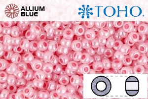 TOHO Round Seed Beads (RR11-911) 11/0 Round - Ceylon Impatiens Pink - 關閉視窗 >> 可點擊圖片