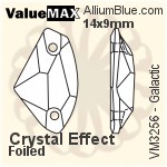 ValueMAX Galactic Sew-on Stone (VM3256) 27x16mm - Crystal Effect With Foiling
