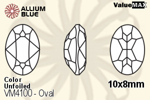 ValueMAX Oval Fancy Stone (VM4100) 10x8mm - Color Unfoiled - Haga Click en la Imagen para Cerrar