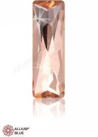 VALUEMAX CRYSTAL Princess Baguette Fancy Stone 15x5mm Light Peach F