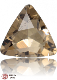 VALUEMAX CRYSTAL Triangle Fancy Stone 14mm Light Smoked Topaz F