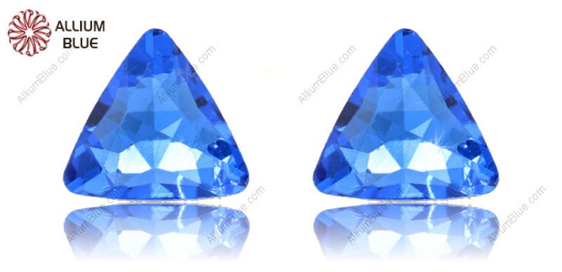 VALUEMAX CRYSTAL Triangle Fancy Stone 10mm Capri Blue F