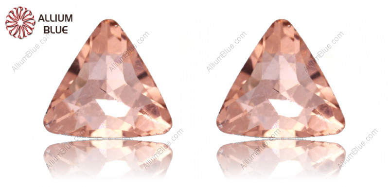 VALUEMAX CRYSTAL Triangle Fancy Stone 14mm Light Peach F
