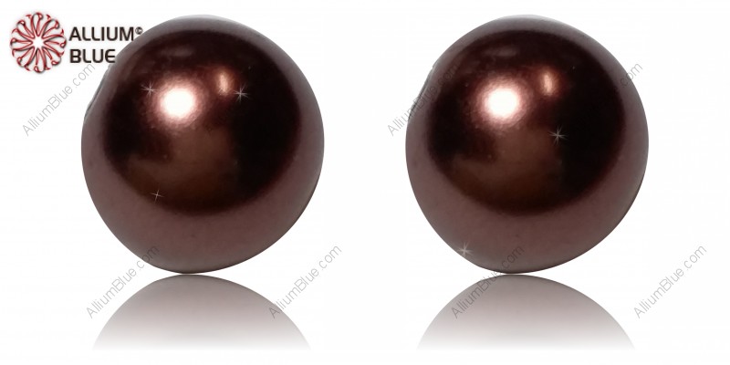 VALUEMAX CRYSTAL Round Crystal Pearl 3mm Burgundy Pearl