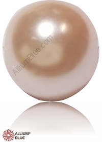 VALUEMAX CRYSTAL Round Crystal Pearl 5mm Light Rosaline Pearl
