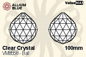 ValueMAX Ball (VM8558) 100mm - Clear Crystal