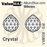 ValueMAX Ball (VM8558) 50mm - Clear Crystal