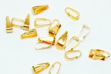 Bail, Gold Plated, 6mm