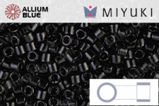 MIYUKI Delica® Seed Beads (DBM0147) 10/0 Round Medium - Silver Lined Chartreuse