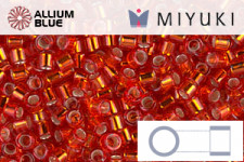 MIYUKI Delica® Seed Beads (DBM0166) 10/0 Round Medium - Opaque Turquoise Green AB