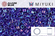 MIYUKI Delica® Seed Beads (DBM0724) 10/0 Round Medium - Opaque Green