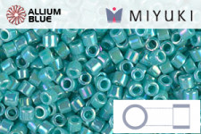 MIYUKI Delica® Seed Beads (DB0880) 11/0 Round - Matte Opaque CobaLight AB