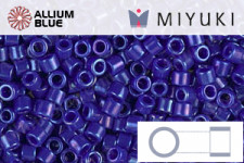 MIYUKI Delica® Seed Beads (DBM0729) 10/0 Round Medium - Opaque Turquoise Green