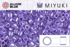 MIYUKI Delica® Seed Beads (DBMC0021) 10/0 Hex Cut Medium - Nickel Plated