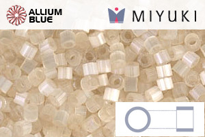MIYUKI Delica® Seed Beads (DBM0673) 10/0 Round Medium - Antique Ivory Silk Satin