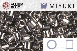 MIYUKI Delica® Seed Beads (DBL0021) 8/0 Round Large - Nickel Plated - 关闭视窗 >> 可点击图片