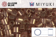 MIYUKI Delica® Seed Beads (DBL0115) 8/0 Round Large - Topaz Gold Luster