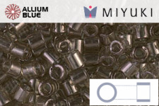 MIYUKI Delica® Seed Beads (DBL0123) 8/0 Round Large - Transparent Smoky Olive Luster