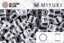 MIYUKI Delica® Seed Beads (DBL0141) 8/0 Round Large - Crystal