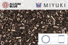 MIYUKI Delica® Seed Beads (DBS0023) 15/0 Round Small - Metallic Gold Iris