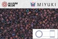 MIYUKI Delica® Seed Beads (DBS0022) 15/0 Round Small - Metallic Dark Bronze