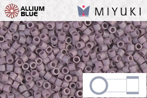 MIYUKI Delica® Seed Beads (DBS0379) 15/0 Round Small - Matte Opaque Dusty Mauve Luster