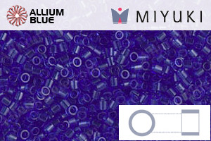 MIYUKI Delica® Seed Beads (DBS0707) 15/0 Round Small - Transparent Cobalt - Haga Click en la Imagen para Cerrar