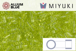 MIYUKI Delica® Seed Beads (DBS0712) 15/0 Round Small - Transparent Chartreuse - Haga Click en la Imagen para Cerrar