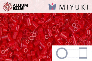 MIYUKI Delica® Seed Beads (DBS0723) 15/0 Round Small - Opaque Red - 關閉視窗 >> 可點擊圖片
